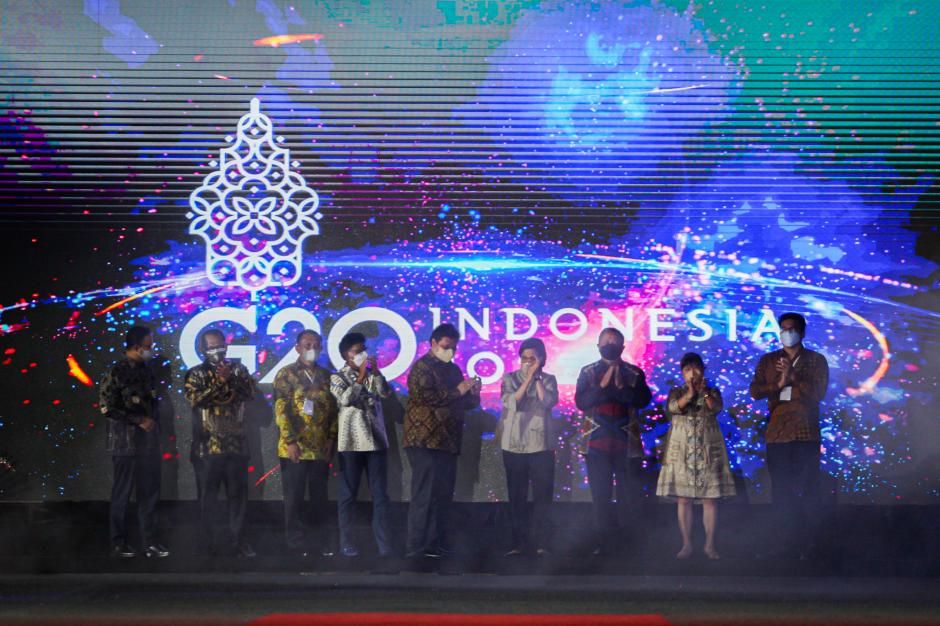 Menko Airlangga Luncurkan Situs Resmi G20 di Opening Ceremony Presidensi G20-2