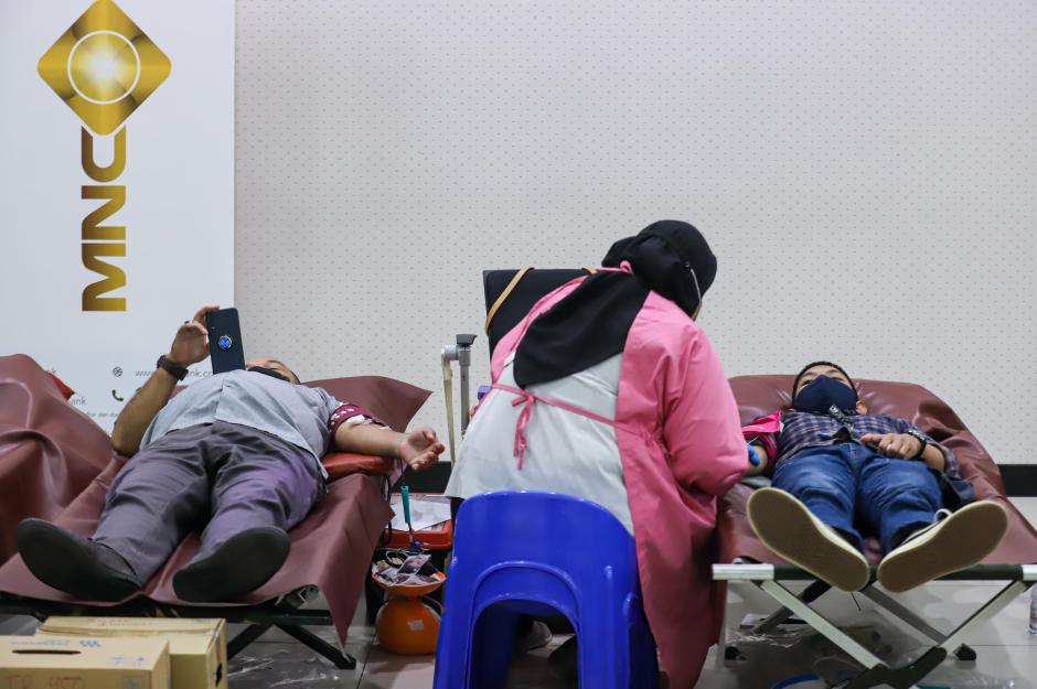 Bantu Penuhi Kebutuhan Darah, MNC Peduli Ajak Karyawan Lakukan Donor Darah-1