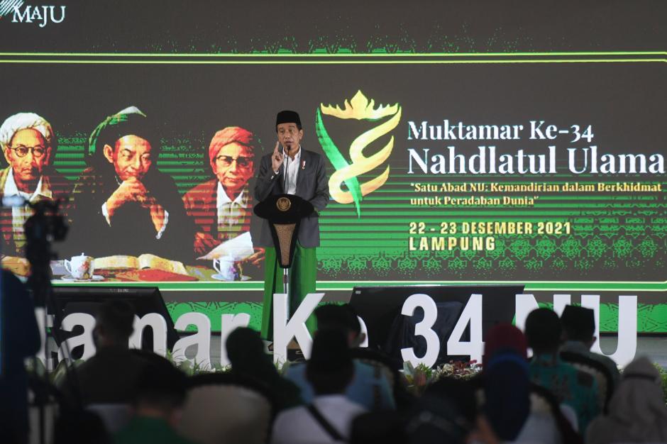 Presiden Joko Widodo Buka Muktamar NU di Lampung-2