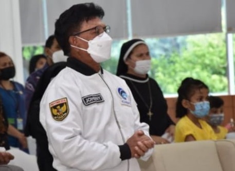 Perayaan Natal Kominfo, Menteri Johnny Ajak Umat Kristiani Kuat Hadapi Pandemi-0