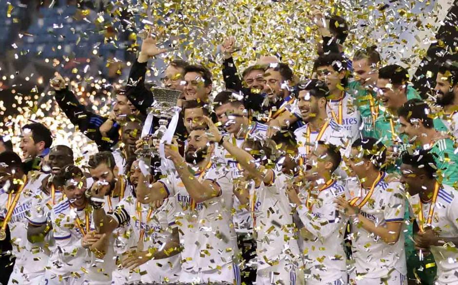 Momen Kemenangan Real Madrid Raih Piala Super Spanyol-3