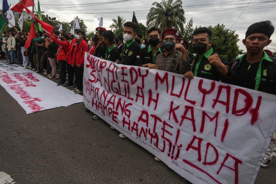 Mahasiswa Kalimantan Tengah Kecam Ujaran Kebencian Edy Mulyadi-0
