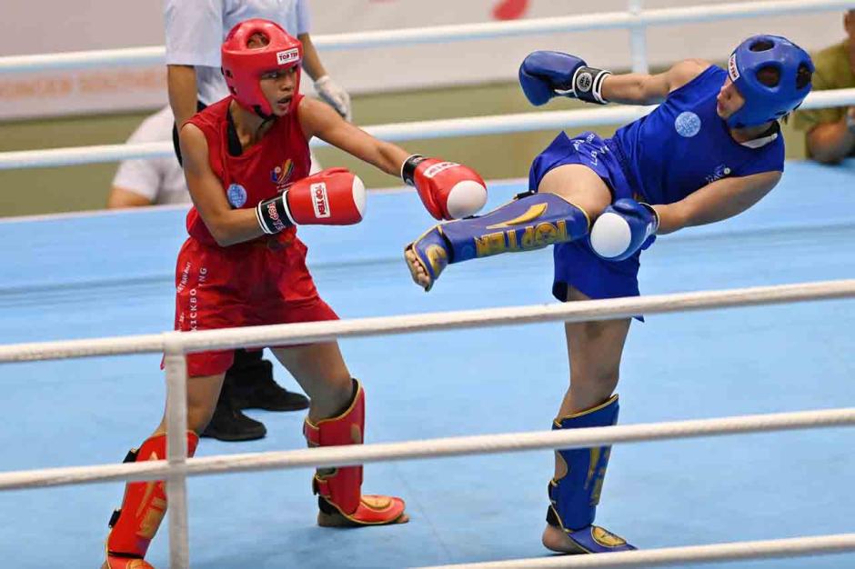 SEA Games 2021 : Amanda Raih Medali Emas Kickboxing-2