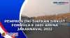 Pemprov DKI Siapkan Sirkuit Formula E jadi Arena Jakarnaval 2022