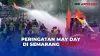Massa Terobos Kantor Gubernur, Peringatan May Day di Semarang Berakhir Ricuh