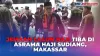 450 Jemaah Calon Haji Kloter Pertama Tiba di Asrama Haji Sudiang Makassar