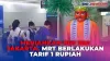 Meriahkan HUT DKI Jakarta ke-497, Warga Sambut Suka Cita Promo Harga Tiket MRT menjadi 1 Rupiah