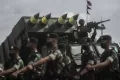 Gagahnya Pasukan TNI AD Jabodetabek saat Apel Gelar Pasukan di Monas