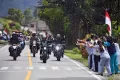 Melihat Aksi Presiden Joko Widodo Motoran dari Sibisa ke Parapat Simalungun