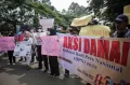 Aksi Damai Hari Pers Nasional di Banten