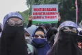 Massa Aksi Geruduk Kantor Kementerian Agama, Tuntut Pencopotan Yaqut Cholil Qoumas