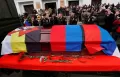 Potret Pemakaman Vladimir Zhoga Panglima Perang Rusia yang Tewas Ditembak Tentara Ukraina