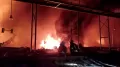 Dibombardir Rusia, Depot Minyak di Zhytomyr Ukraina Terbakar Hebat