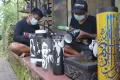 Kreatif, Warga Gunungpati Semarang Ini Sulap Limbah Paralon Bekas Bernilai Jual