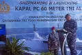 KSAL Luncurkan Dua Kapal Perang Buatan Dalam Negeri