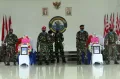 Jenazah Dua Prajurit Marinir yang Gugur Diserang  KKB di Papua Diserahkan ke Keluarga