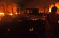 Kebakaran Hebat Landa Pasar Manonda Palu, Kerugian Capai Miliaran Rupiah