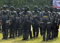 Apel Pasukan Pengamanan Unjuk Rasa BEM Lampung
