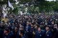Lautan Massa Aksi Unjuk Rasa Aliansi Jawa Tengah Menggugat Tolak Penundaan Pemilu dan Jabatan Presiden Tiga Periode