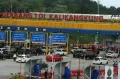 Penampakan Arus Mudik H-4 Lebaran saat Penerapan One Way di Tol Kalikangkung Semarang