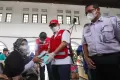 Ketua PMI DKI Jakarta Rustam Effendi Tinjau Stasiun Pasar Senen