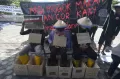 Aksi Cor Kaki dan Mogok Makan Protes Aktivitas PLTA di Poso
