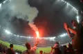 Euforia Suporter PSIS di Stadion Jatidiri Semarang
