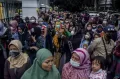 Antusiasme Warga Menunggu Kedatangan Jenazah Eril di Gedung Pakuan Bandung