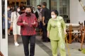 Momen Erick Thohir Dampingi Megawati Keliling Sarinah