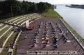Peringatan Hari Yoga Internatsional di Pulau Wangi Pantai Boom