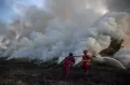 Upaya Pemadaman Kebakaran Lahan di Ogan Ilir