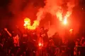 Antusiasme Suporter Dukung Timnas Indonesia U-19 di Stadion Patriot Bekasi