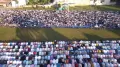Warga Depok Gelar Salat Idul Adha di Lapangan Sepak Bola PSP Sawangan