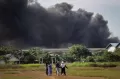 Kebakaran Dahsyat Pabrik Paralon di Tangerang