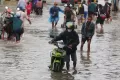 Banjir Rendam Jalan Penghubung Tangerang-Jakarta