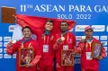 Medali Emas Renang Estafet 4x100 Gaya Bebas Putra 49 Poin APG 2022
