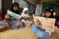 Tingkatkan Literasi Anak, MNC Peduli Dukung Rumah Baca Krukut Depok
