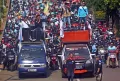 Demo Buruh Tolak Upah Murah di Banten