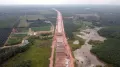 Progres Pembangunan Proyek Jalan Tol Trans Sumatera Ruas Kayu Agung - Palembang - Betung