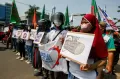 700 Buruh Gelar Aksi Unjuk Rasa di Balai Kota Depok