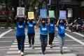 Aksi Tuntut Hak Udara Bersih di Jakarta