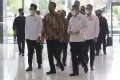 HT dan TGB Sambut Kedatangan Jokowi di Perayaan HUT ke-8 Partai Perindo