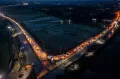 Uji Coba Jalan Tol Semarang-Demak Seksi II