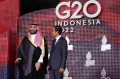 Presiden Jokowi Sambut Kedatangan Putra Mahkota Arab Saudi Pangeran Mohammed bin Salman