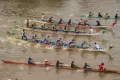 Semarak Lomba Perahu Tradisional dan Perahu Naga di Banjarmasin