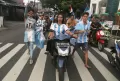 Pendukung Argentina di Ternate Gelar Konvoi