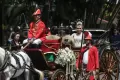 Kaesang Pangarep Dikirab Menuju Pendopo Royal Ambarukmo untuk Prosesi Akad Nikah