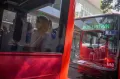 Uji Coba Bus Listrik di Bandung