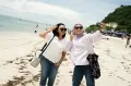 Jelang Libur Nataru, Pantai Pandawa Bali Mulai Ramai Dikunjungi Wisatawan