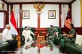 Terima Kunjungan KSAL, Prabowo Bahas Penguatan Matra Laut